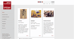 Desktop Screenshot of galerie-kaiblinger.at